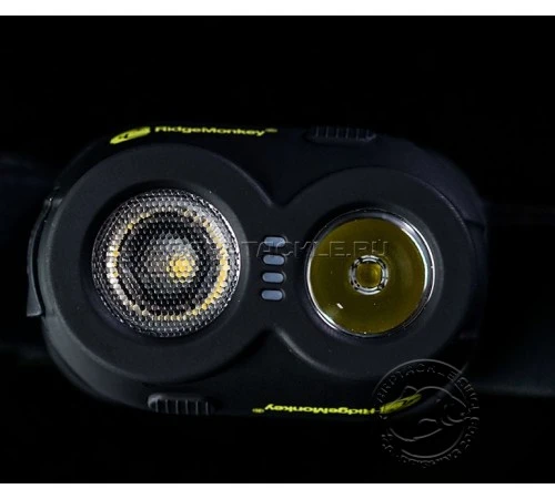 Фонарь аккумуляторный Ridge Monkey VRH150 USB Rechargeable Head Torch